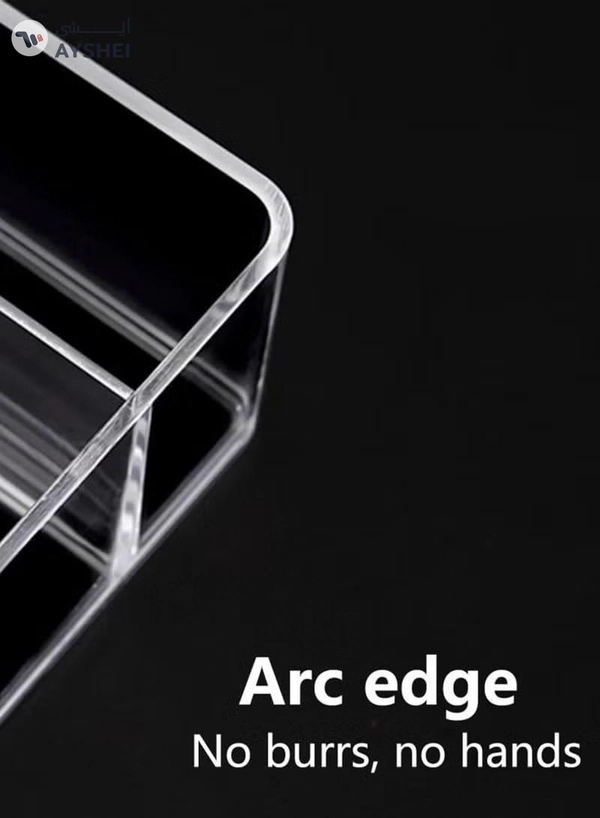 Eworld 7-Compartment Acrylic Cosmetic Organizer, Makeup Storage Display Box