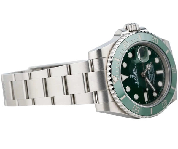Rolex Submariner Date | Green Dial with Green Bezel Discontinued Model | Used (Good) | Original box | No original papers