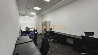 Fully Fitted Office Unit in Business Center | Bay Square Bldg 7, Business Bay | AED 85k-1
