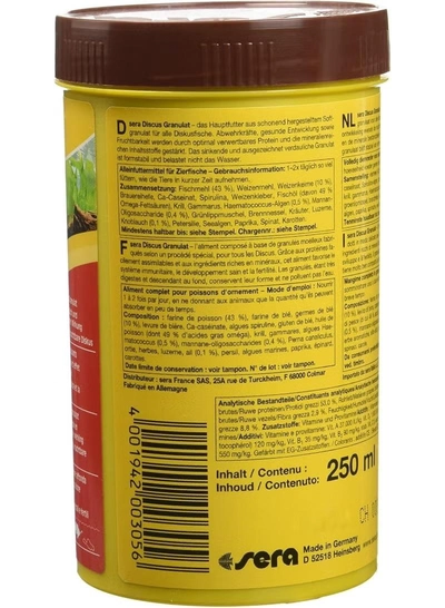 Sera Discus Granules, 250 ML-4
