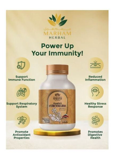 MARHAM HERBAL Curcumarm Chewable Tablet: Supplement for Supporting Immunity-4