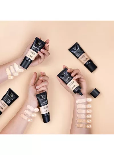 Golden Rose GR Matte Perfection Foundation No-Warm 5-2