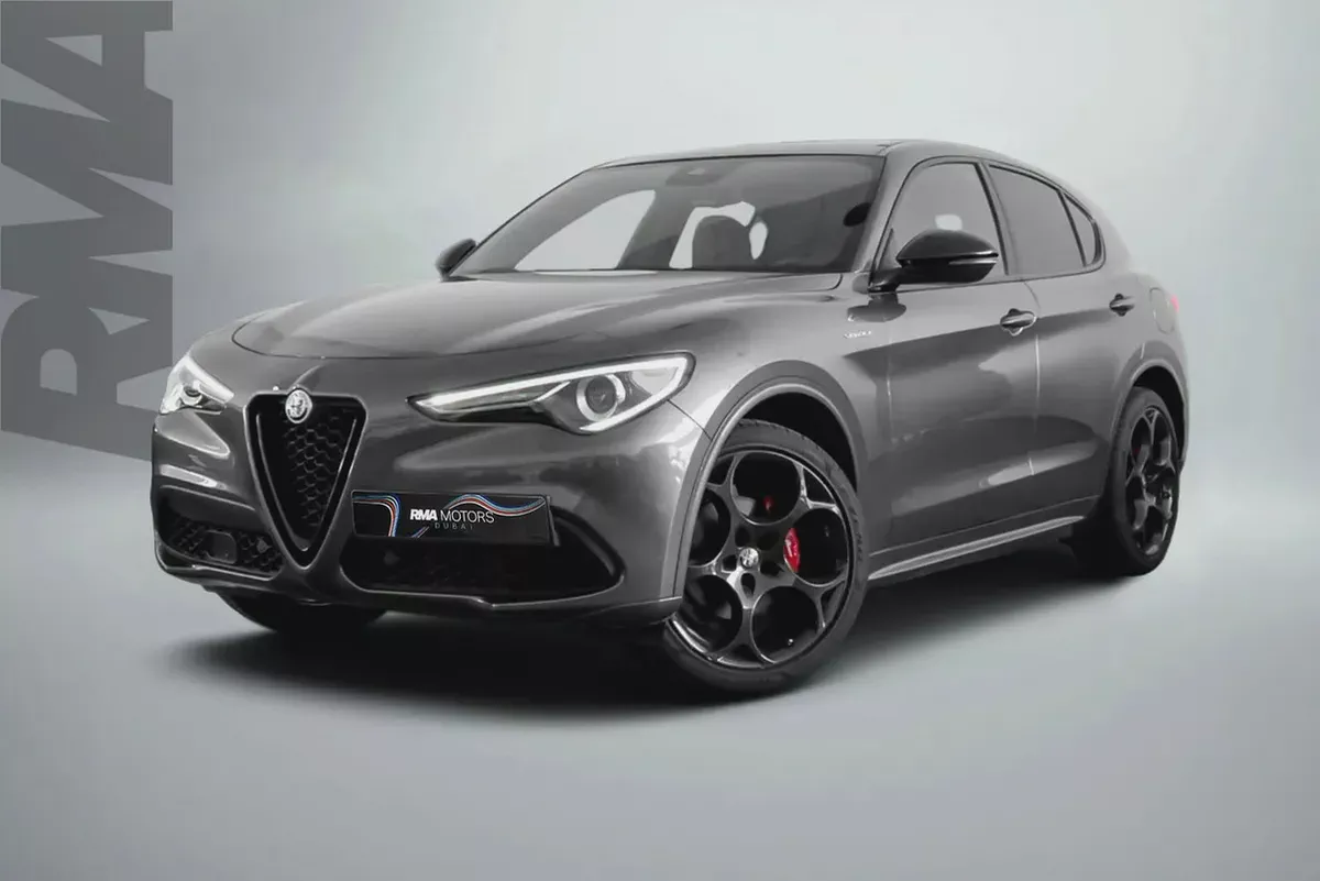 2,187 AED / 60 months | 0% DP | 2023 Alfa Romeo Stelvio Veloce Q4 / Alfa Romeo Warranty