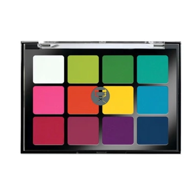 VISEART Editorial Brights Eyeshadow Palette Multicolour-0