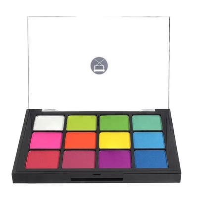 VISEART Editorial Brights Eyeshadow Palette Multicolour-1