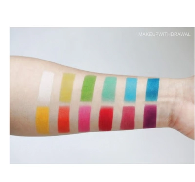 VISEART Editorial Brights Eyeshadow Palette Multicolour-3