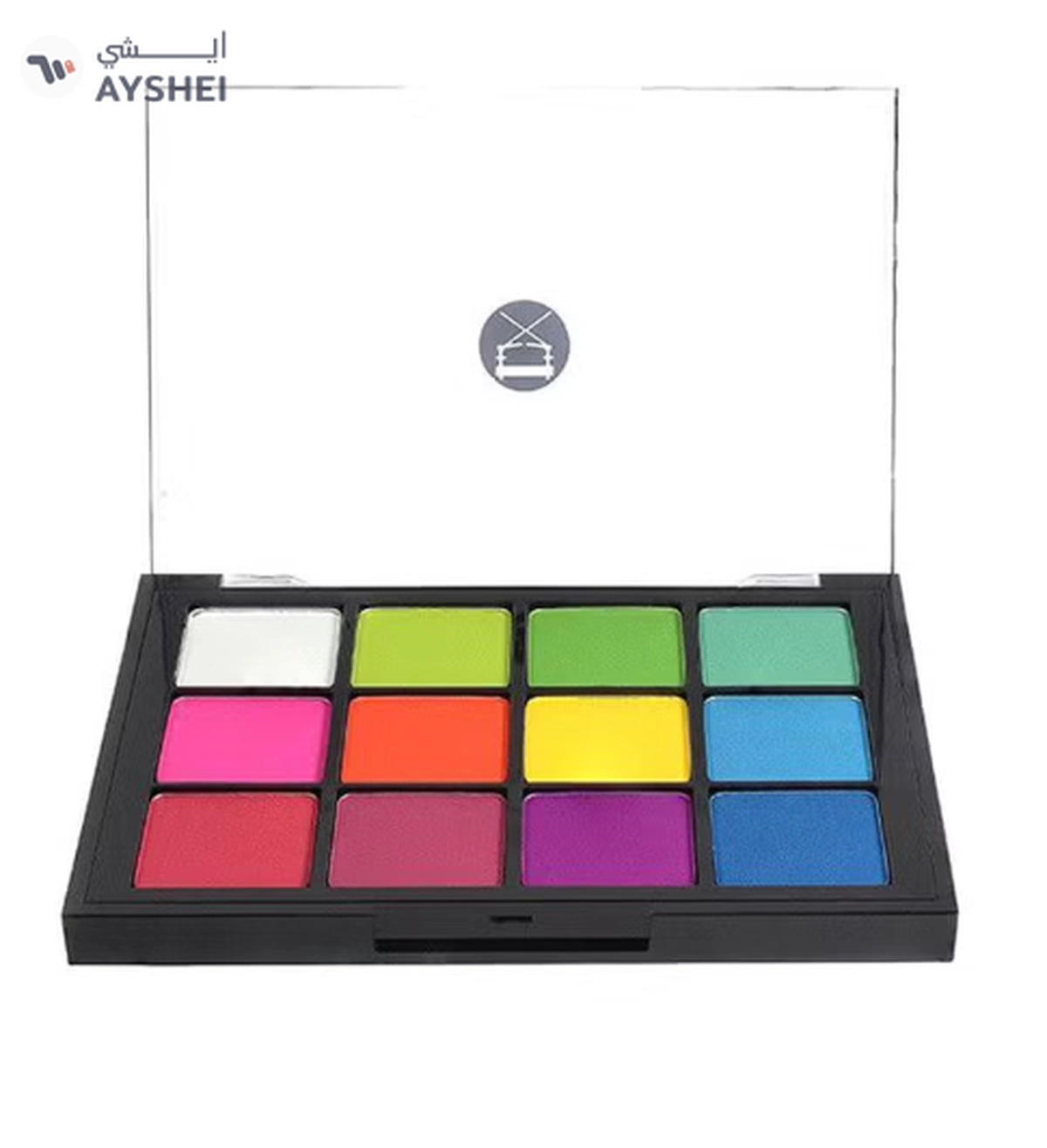 VISEART Editorial Brights Eyeshadow Palette Multicolour-1-1