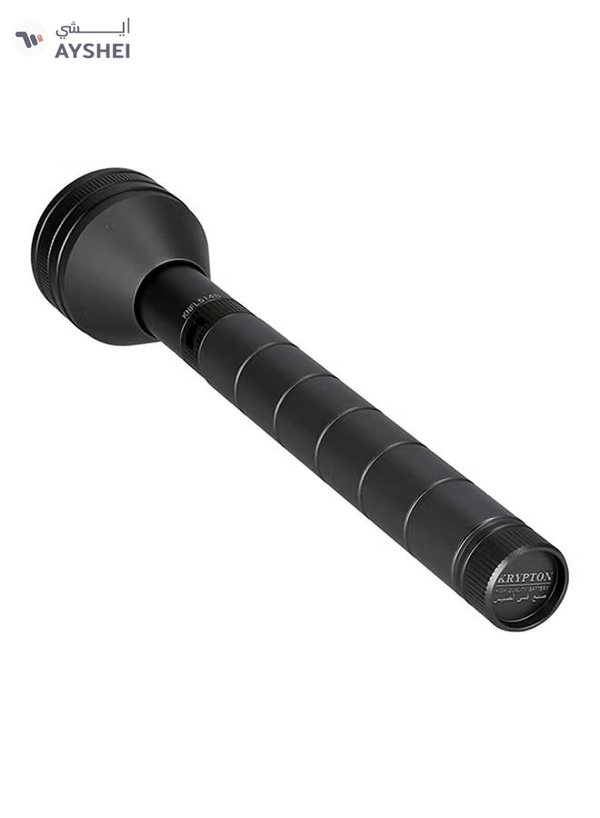 KRYPTON Rechargeable LED Flashlight Black