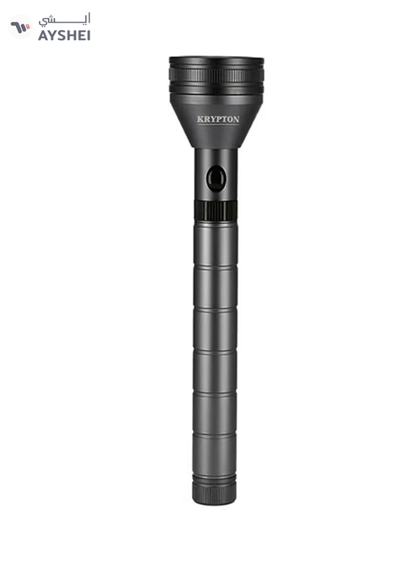  KRYPTON Rechargeable LED Flashlight Black