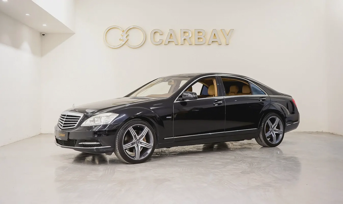AED 599 | MERCEDES S550 2012 | PRISTINE CONDITION | WELL MAINTAINED | 1 YEAR WARRANTY
