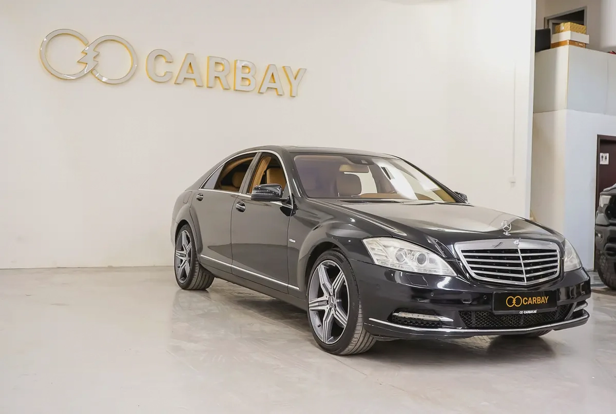 AED 599 | MERCEDES S550 2012 | PRISTINE CONDITION | WELL MAINTAINED | 1 YEAR WARRANTY-2-2