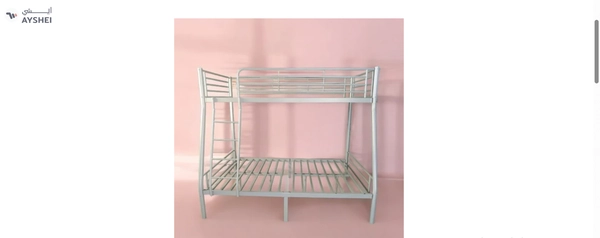 Steel Family Bunk Bed, 120x190 / 90x190