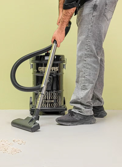 GEEPAS Drum Vacuum Cleaner With 25 L Dust Bag Capacity with Elegant Body, Iron Tank/ Powerful Suction, Dry and Blow Function, Full Indicator/ Perfect for Home, Office, Apartments/ 2 Years Warranty 25 L 2300 W GVC2592N Black-4