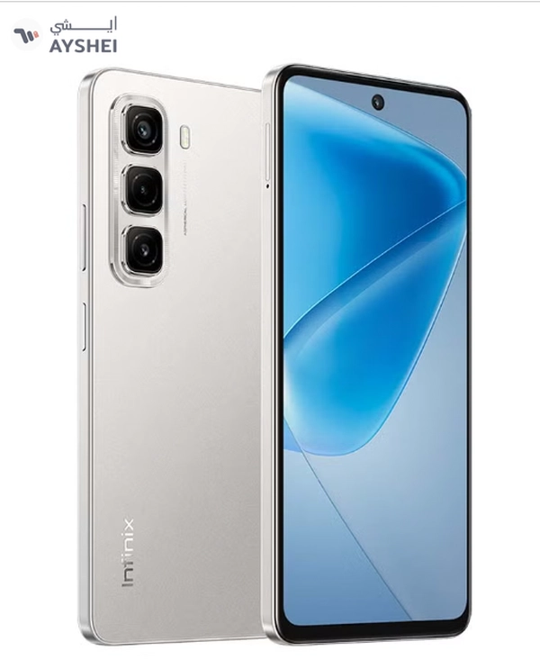Infinix Hot50 Dual SIM Titanium Grey 6+6GB RAM 256GB 4G - Middle East Version + Ai Support