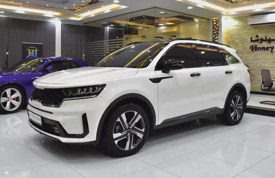 AED 1,884 EMi at 0% DP | KIA Sorento V6 ( 2023 Model ) in White Color Korean Specs-1