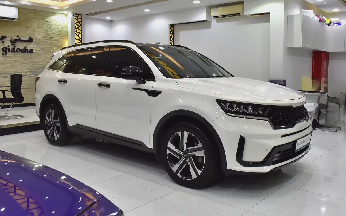 AED 1,884 EMi at 0% DP | KIA Sorento V6 ( 2023 Model ) in White Color Korean Specs-2-2