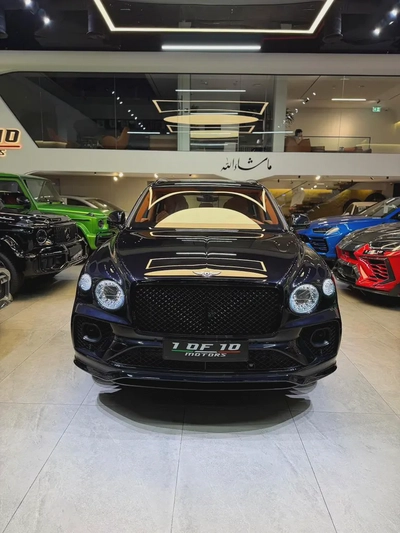 2021 Bentley Bentayga W12 Speed - GCC Specs - Pristine Condition-With full service history-0