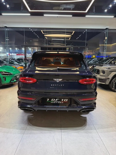 2021 Bentley Bentayga W12 Speed - GCC Specs - Pristine Condition-With full service history-3