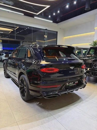 2021 Bentley Bentayga W12 Speed - GCC Specs - Pristine Condition-With full service history-5