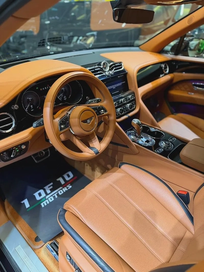 2021 Bentley Bentayga W12 Speed - GCC Specs - Pristine Condition-With full service history-11