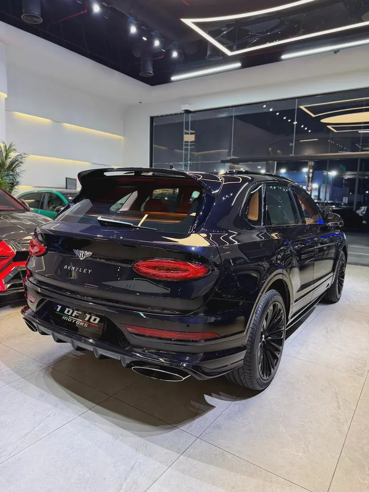 2021 Bentley Bentayga W12 Speed - GCC Specs - Pristine Condition-With full service history-4-4