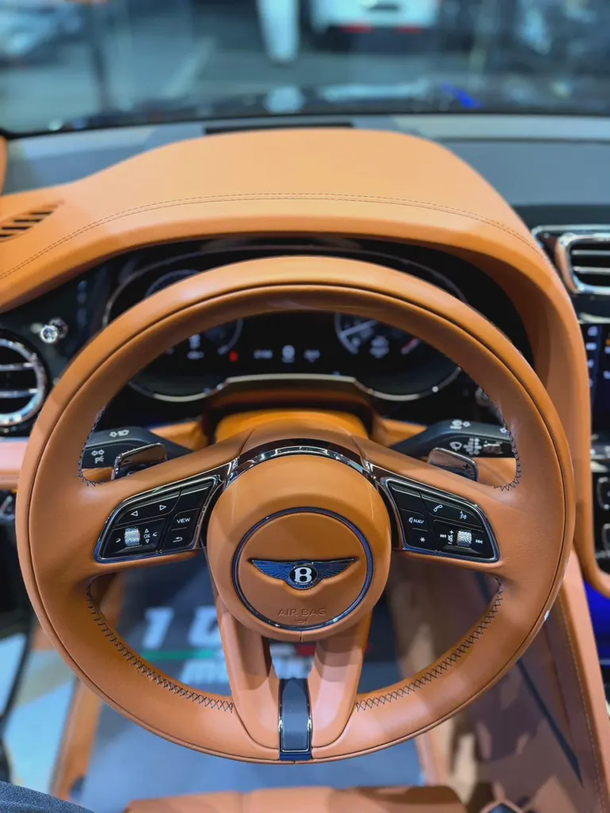 2021 Bentley Bentayga W12 Speed - GCC Specs - Pristine Condition-With full service history-12-12