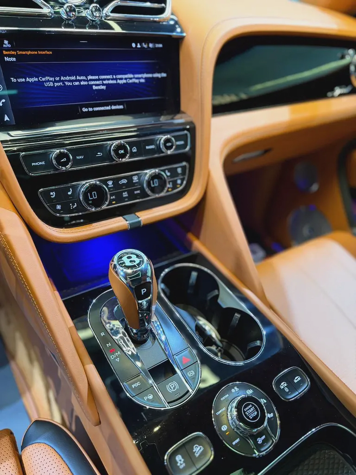 2021 Bentley Bentayga W12 Speed - GCC Specs - Pristine Condition-With full service history-14-14