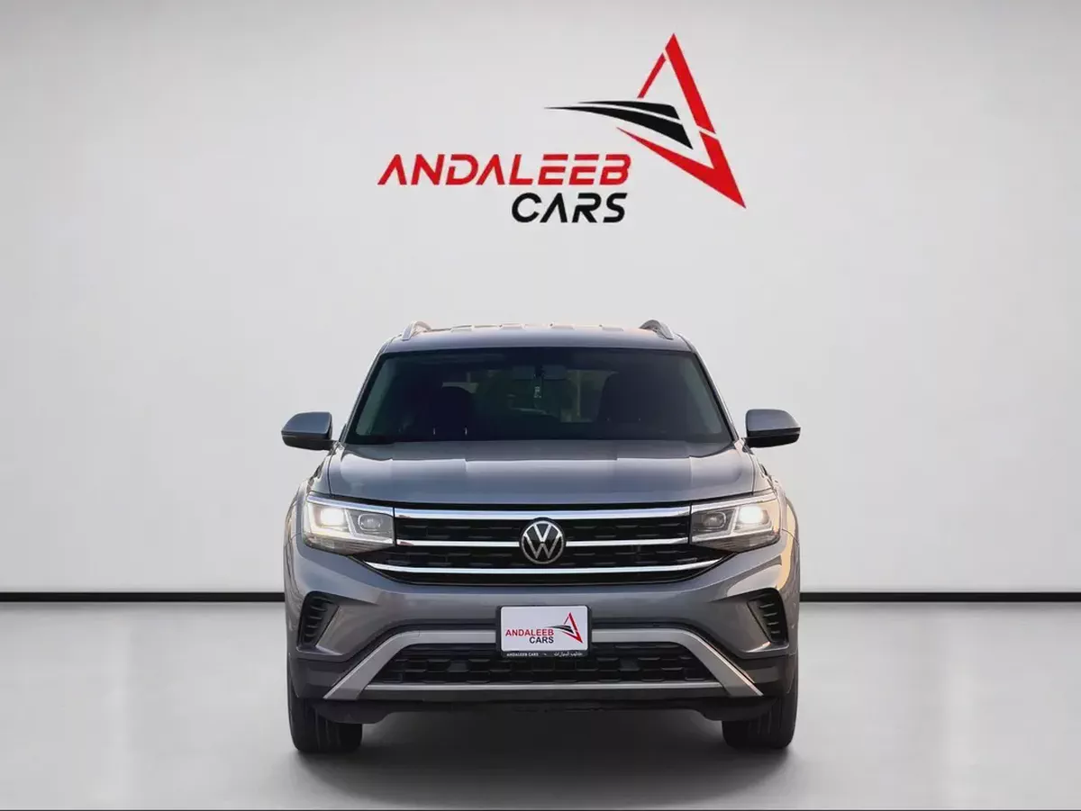 AED 920 P.M | 0% DOWN | VW TERAMONT COMFORTLINE | 7-SEATER | V6 AWD | 2022 GCC-1-1