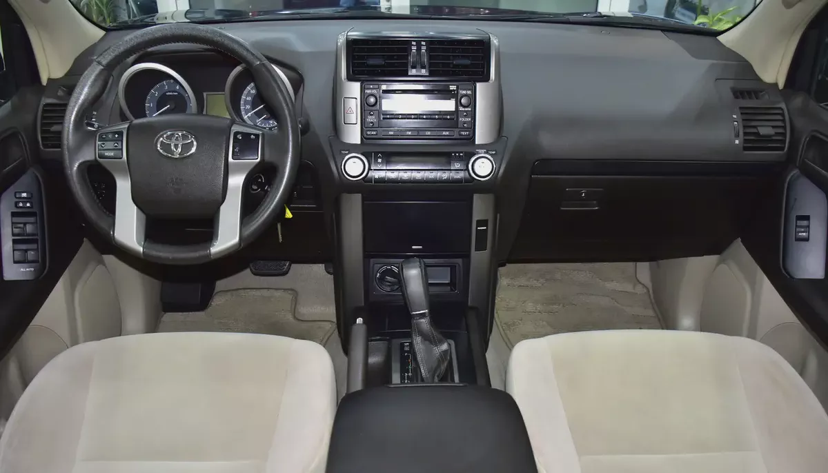 EXCELLENT DEAL for our Toyota Prado TXL ( 2013 Model ) in Black Color GCC Specs-10-10