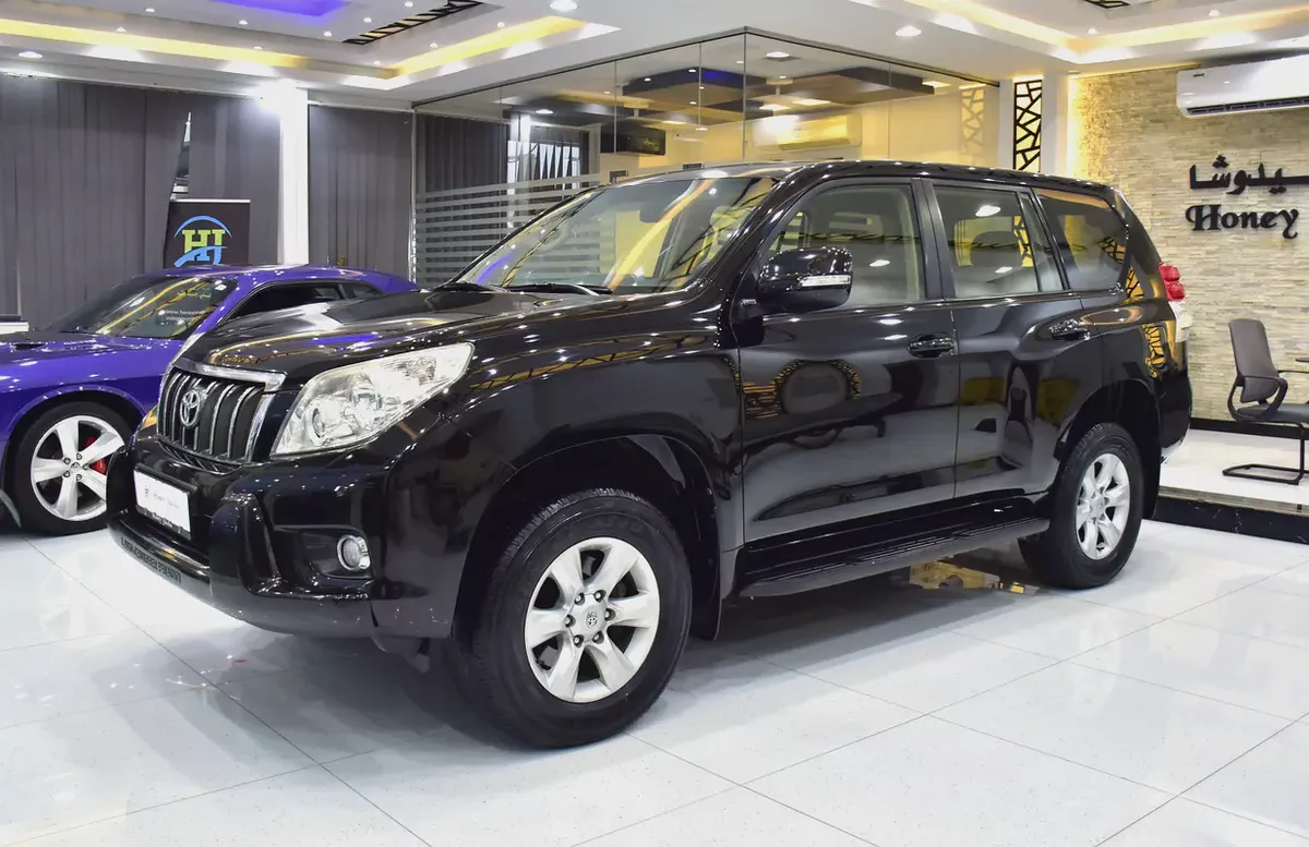 EXCELLENT DEAL for our Toyota Prado TXL ( 2013 Model ) in Black Color GCC Specs-1-1