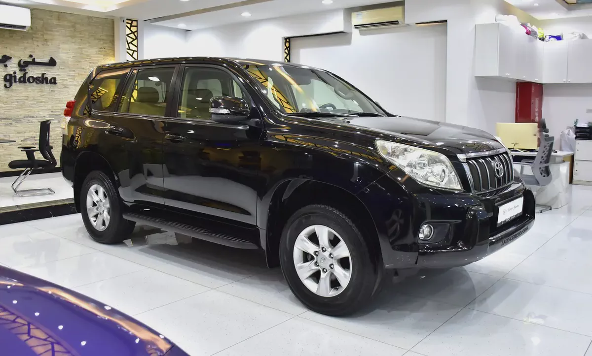 EXCELLENT DEAL for our Toyota Prado TXL ( 2013 Model ) in Black Color GCC Specs-2-2