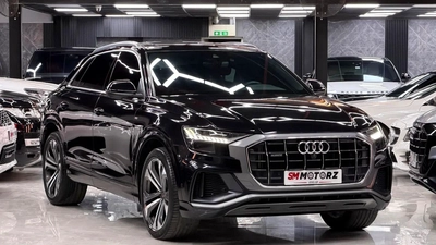 2019 GCC AUDI Q8 55TFSI S-LINE AGENCY SERVICE HISTORY GCC SPECS-6