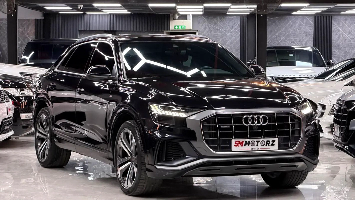 2019 GCC AUDI Q8 55TFSI S-LINE AGENCY SERVICE HISTORY GCC SPECS-6-6