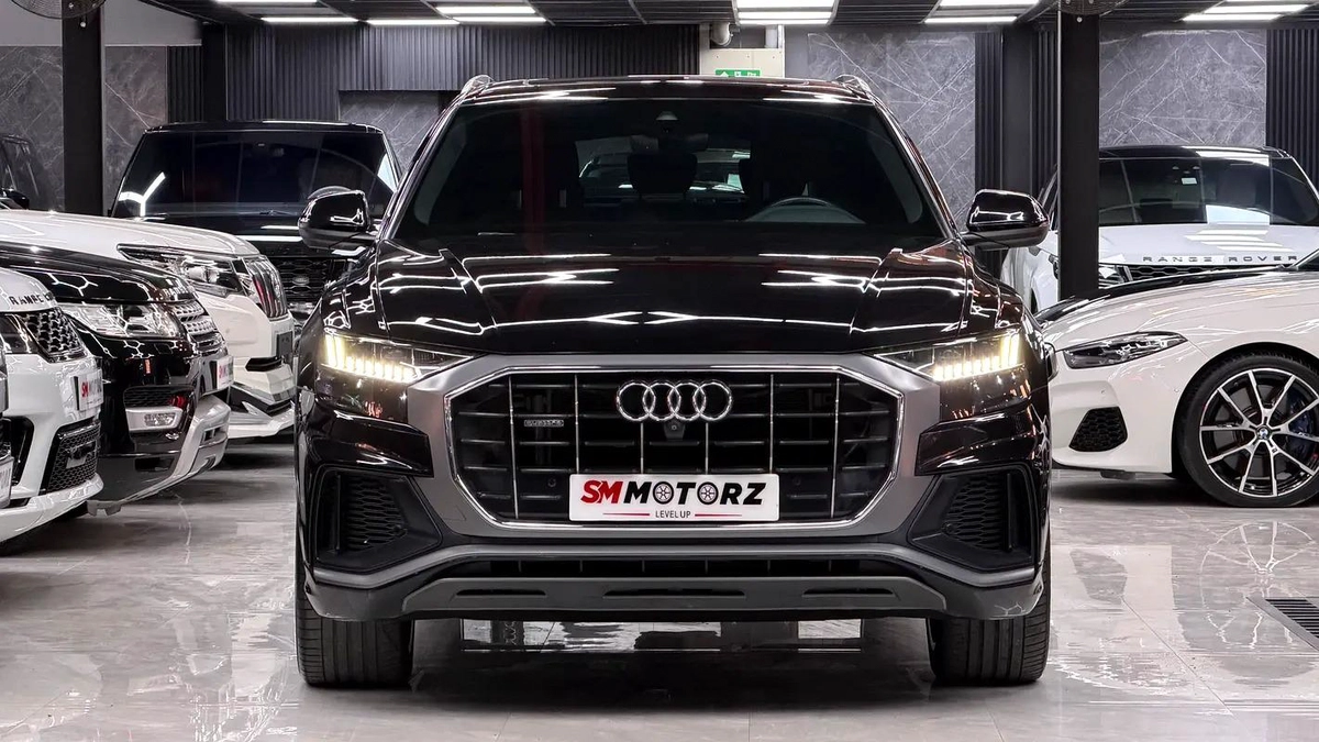 2019 GCC AUDI Q8 55TFSI S-LINE AGENCY SERVICE HISTORY GCC SPECS-5-5