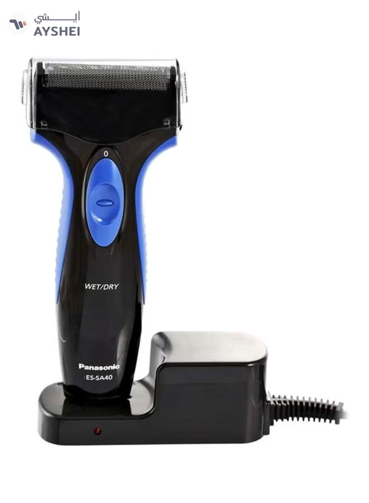 Panasonic Pro Curve Wet And Dry Shaver - Es-Sa40 Black/Blue