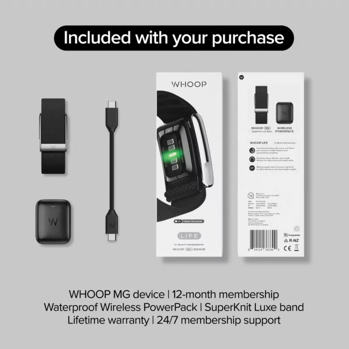 WHOOP Life – 12-Month Membership – 5.O-2-2