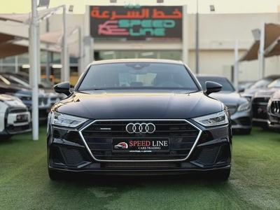 Audi A7 S-Line 2020 - GCC Specs - Excellent Condition-0