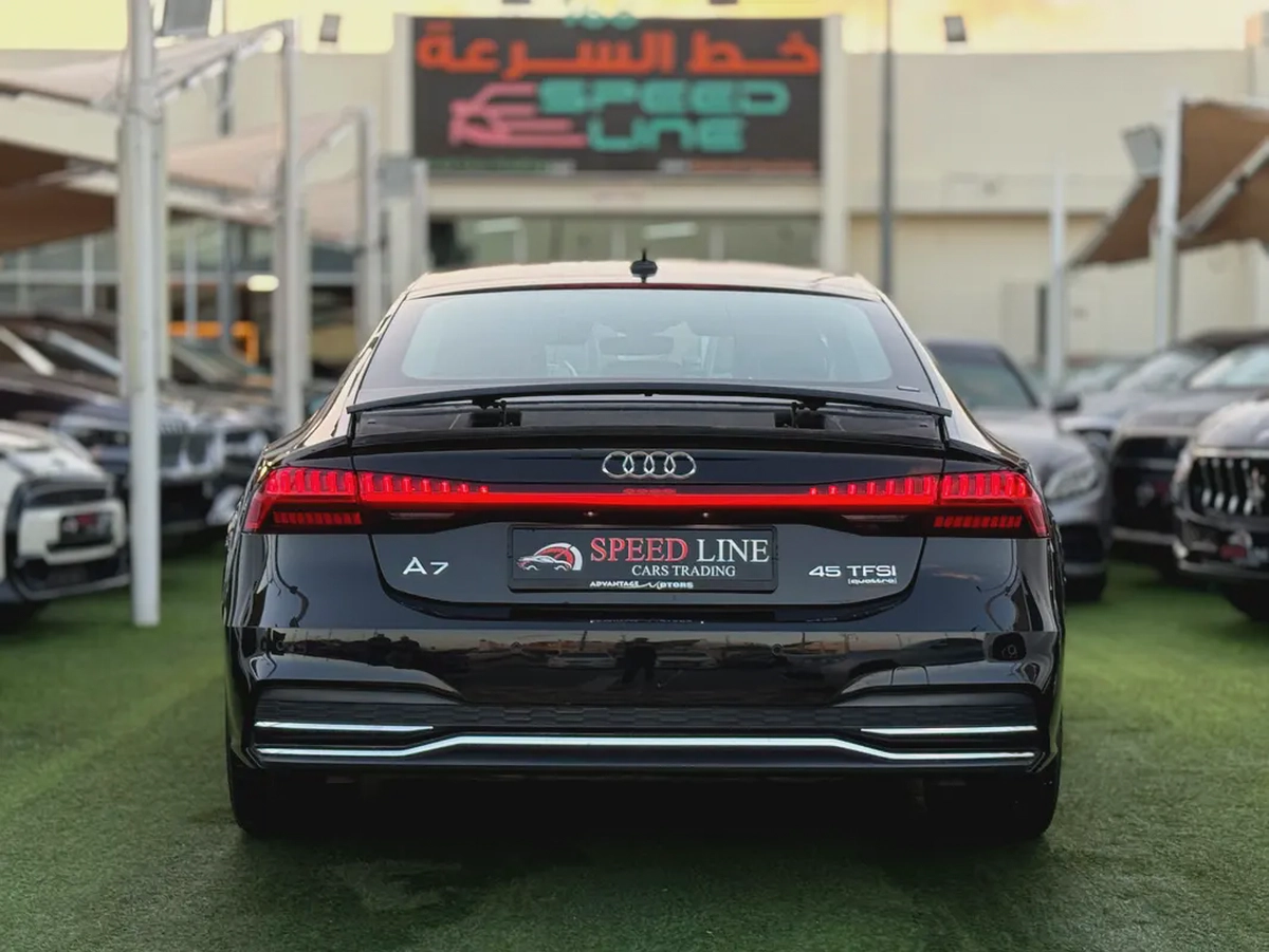 Audi A7 S-Line 2020 - GCC Specs - Excellent Condition-3-3