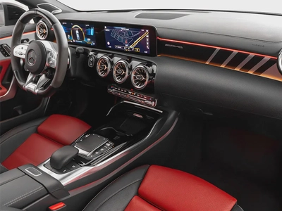 3,838 AED / 60 months | 0% DP | 2021 Mercedes Benz CLA 45s AMG / Full Mercedes Service History-11