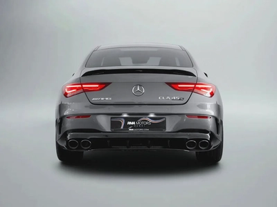 3,838 AED / 60 months | 0% DP | 2021 Mercedes Benz CLA 45s AMG / Full Mercedes Service History-3
