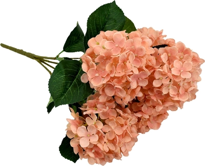 Yatai Artificial Hydrangea Flowers Plants 5/Heads Gift For Anniversary Party Birthday Wedding-1