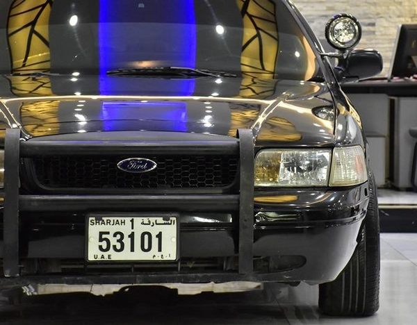 Ford Crown Victoria ( 2011 Model ) in Black Color American Specs