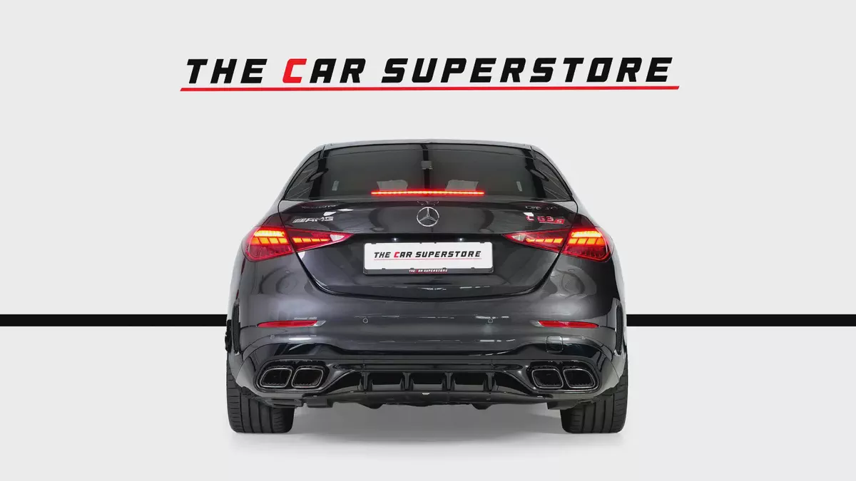 Mercedes Benz C63S E Performance-827 KMS ONLY-Graphite Grey Metallic-The Best Sports Sedan-6-6