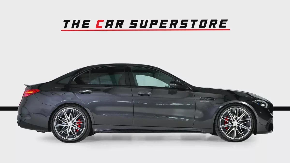 Mercedes Benz C63S E Performance-827 KMS ONLY-Graphite Grey Metallic-The Best Sports Sedan-8-8