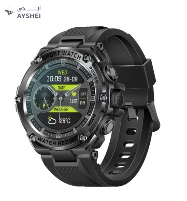 PROMATE Smart Watch, Round-Screen BT 5.1 Fitness Tracker With 1.53 Inch TFT Display