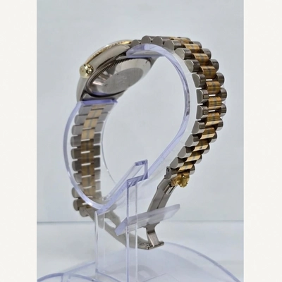 Rolex Datejust 31 | 31mm Tridor Full Gold with Champagne Jubilee Diamond Dial | Used (Good) | Original box | No original papers-6