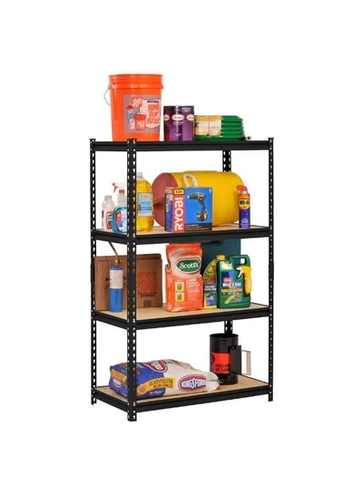 DubaiGallery Equipment Storage Organizer Rack, 4 Shelves-1