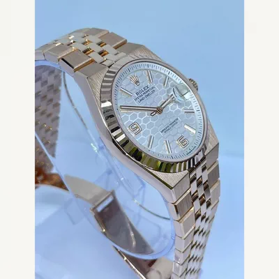 Rolex Land-Dweller 40mm Full Rose Gold with White Dial | Condition: New | Year of production 2026 | Original box | Original papers-2