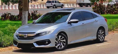 770/Month-(4 years) | Honda Civic EX 2018 | GCC Specs | Full Option | Non-Accident-0