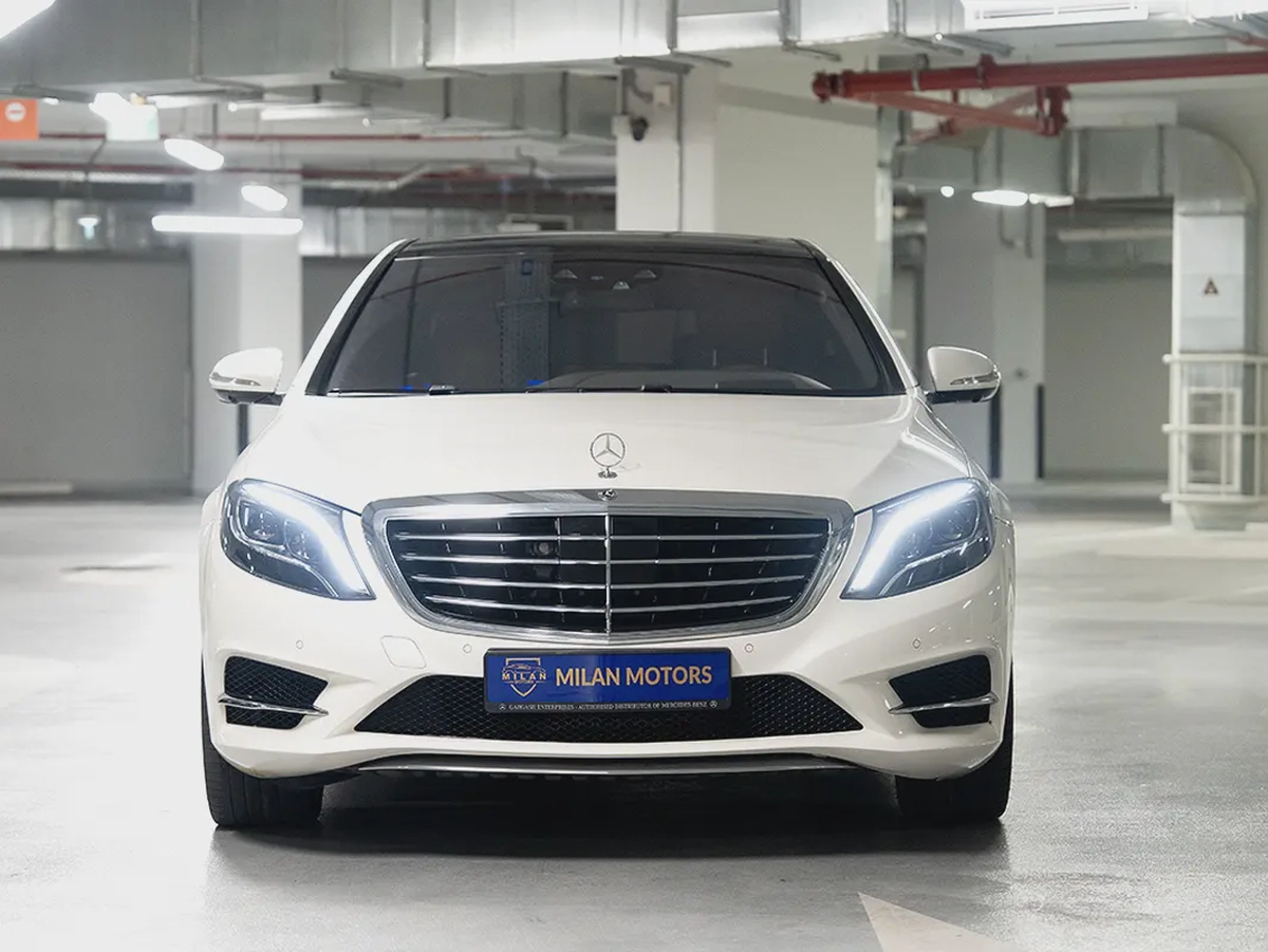 Mercedes S500, GCC specifications, car in excellent condition, No paint and No accidents-1-1